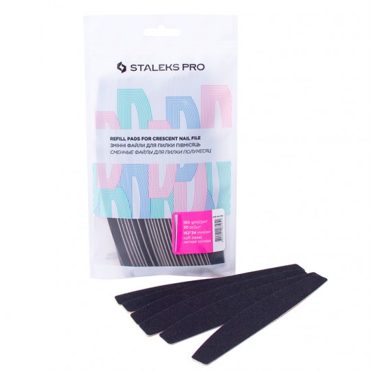 Replacement files Staleks 150 grit Expert 42 for crescent file (50 pcs.)