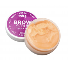 Zola Eyebrow scrub extra soft with orange flavor, 100 ml