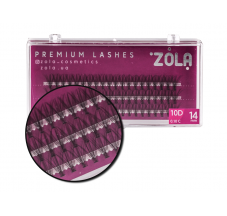 Zola Eyelashes in bundles 10D (14mm)