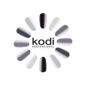 Gel polish Kodi "Black & White", 12 ml.