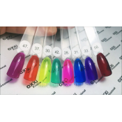 Gel polish Stained glass Crystal Glass Oxx