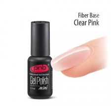 Nylon Fiber Base PNB, Clear Pink, 4 ml
