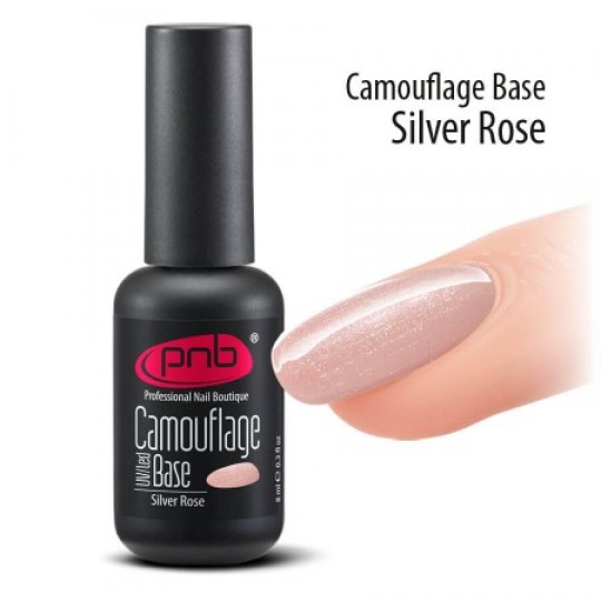 Camouflage base PNB, 8 ml, silver-pink