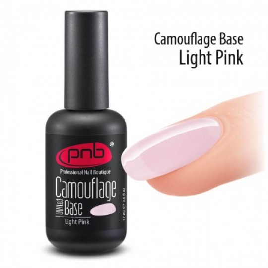 Camouflage rubber base PNB, 17 ml, light pink