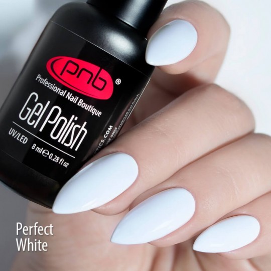 Gel polish Perfect White 8 ml. PNB